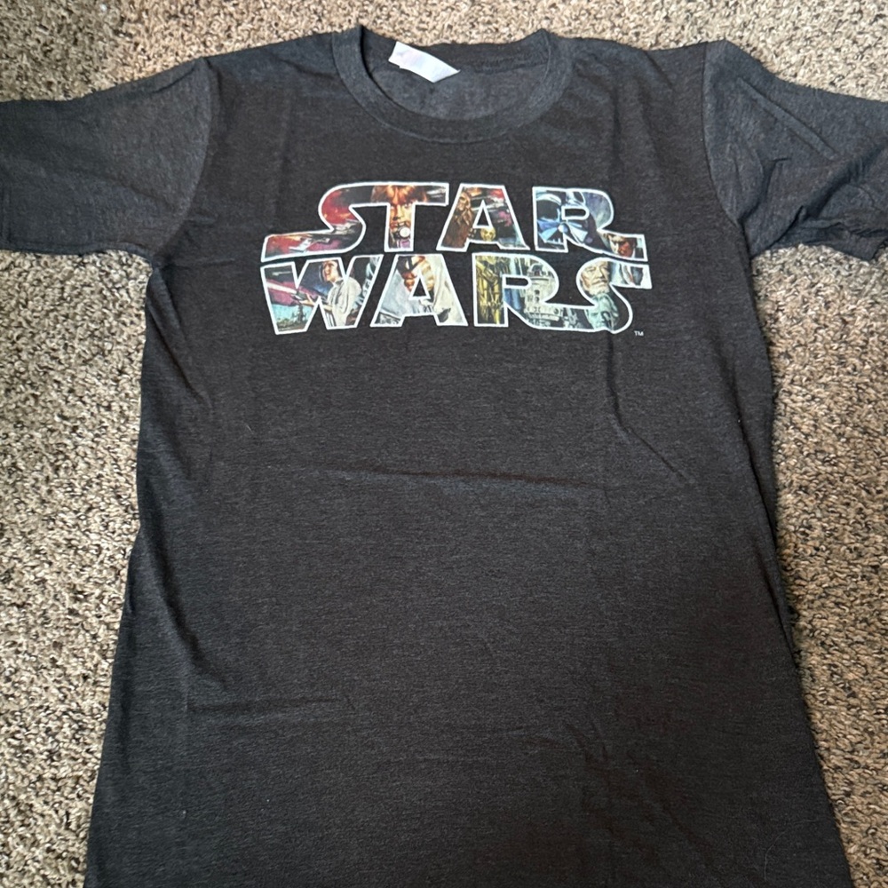 Star Wars Kids Charcoal Graphic Tee